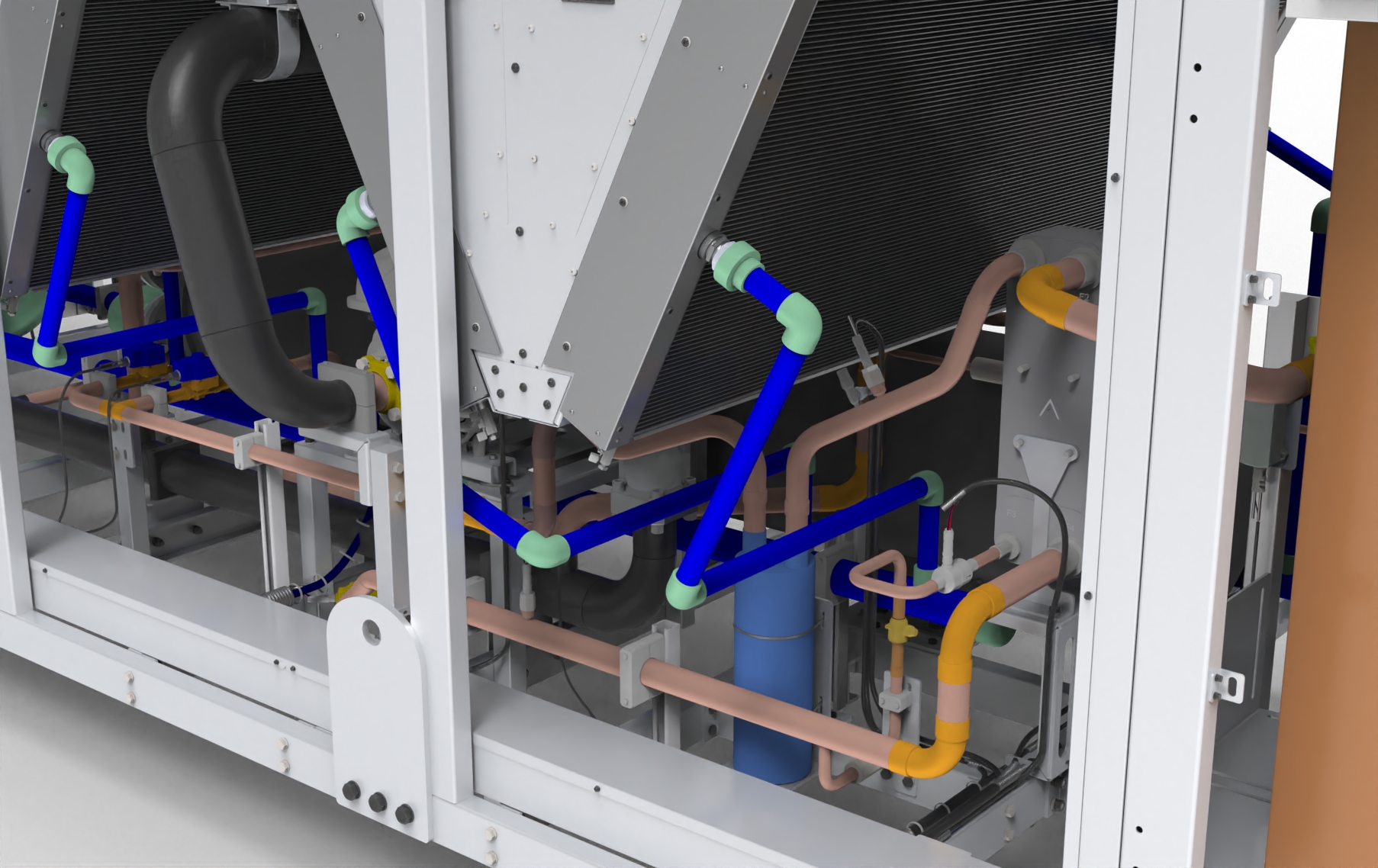 Detailed data center cooling equipment redesign